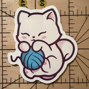 💜13/$13 +Bundle Sticker Sale | Cat Animal Waterproof Sticker